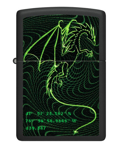 Encendedor Zippo Zp48497 Cyberpunk Dragon /relojeria Violeta