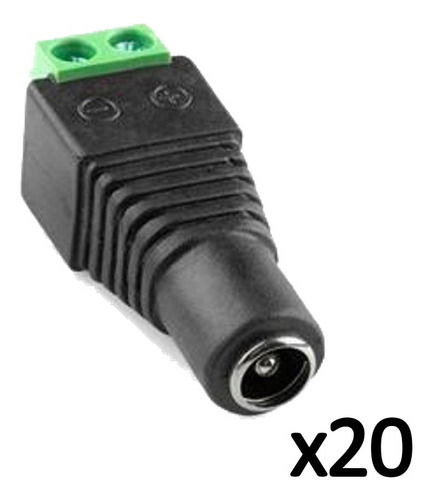 Conectores Plug Corriente Hembra 2,1mm Cctv 12v Cámaras