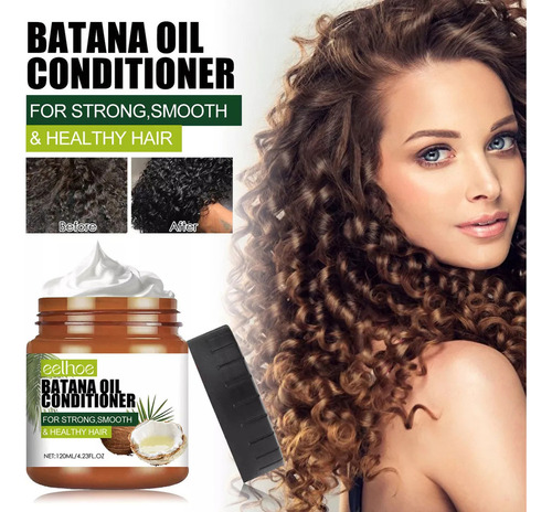 G Dl 2x Acondicionador Batana Oil Para El Crecimiento Del