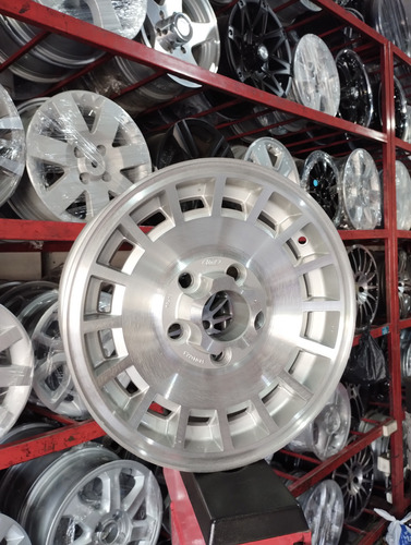 Llanta Original Ford Falcón 14 (5x114) Gris Frente Diamantado