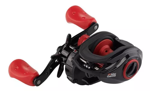 Reel rotativo Abu Garcia Black Max BMAX3 izquierdo color negro