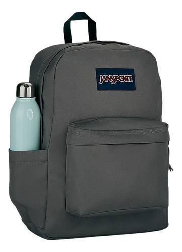 Mochila Jansport Superbreak Durable Lightweight Grey