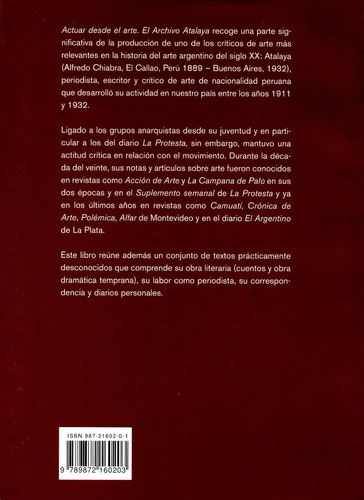 Imagen 2 de 2 de Atalaya. Actuar Desde El Arte