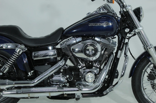 Harley Davidson Dyna Super Glide Fxdc 2013 Azul