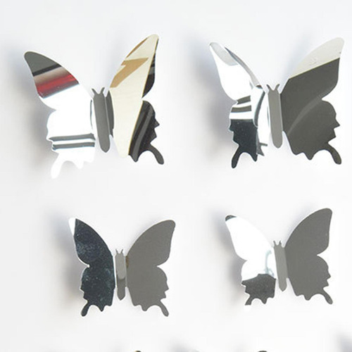 12 Pegatinas De Mariposa Para Pared, Decoración Del Hogar