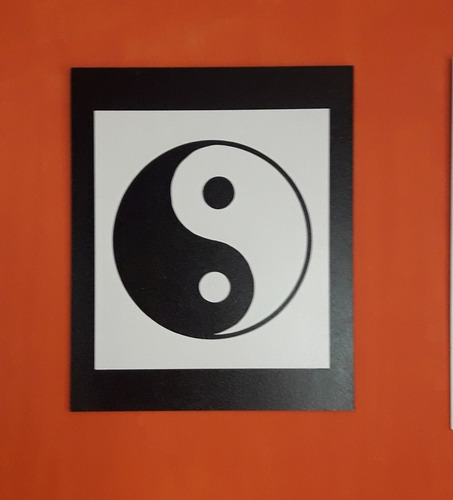 Cuadro Chino Yin Yang Tamaño Grande