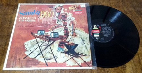 Simonetti Y Su Orquesta Samba 990 Disco Vinilo Lp