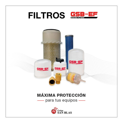Filtro Separador De Combustible Sany 60328868 Gsb Importado