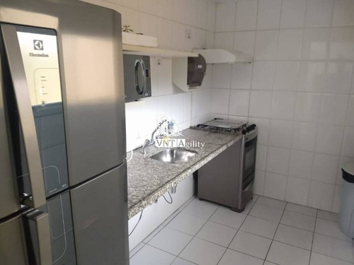 Apartamento Em Condomínio Padrão Para Venda No Bairro Vila Carmem, 2 Dorm, 1 Vagas, 50 M - Porteira Fechada ! - 8272