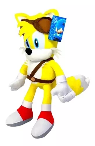 Sonic - Peluche Tails Miles Prower 13/33cm Color Amarillo Calidad Super  Soft : : Juguetes y juegos
