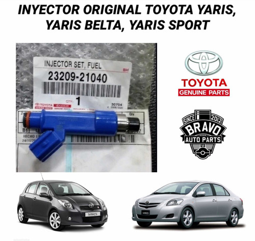 Inyector Toyota Yaris, Yaris Belta, Yaris Sport