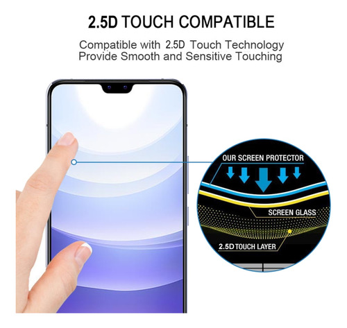 Para Filme De Vidro Vivo S9 Para Vivo S9 (1 Unidade)