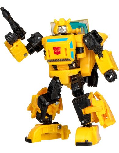 Transformers Legacy Deluxe Class Origin Bumblebee - Figura D