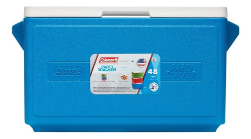 Conservadora Coleman Apilable 48 Latas Blue Coleman