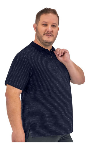 Camisa Pólo Plus Size Masculina Rovitex 6028816  G1 G2 G3 G4