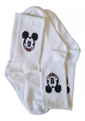  Disney Mickey Mouse - Calcetines para bebé, paquete de 6, color  blanco/azul, 12-18 meses, Azul : Ropa, Zapatos y Joyería