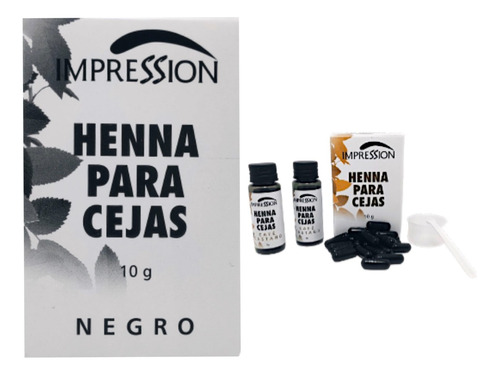 Henna Para Cejas Hd Tipo Microblading Semipermanente Tonos