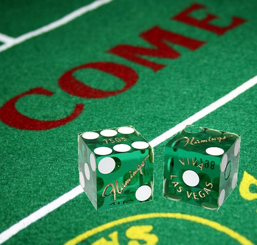 Lote De 5 Dados De Dados Originales De Las Vegas Casino Juga