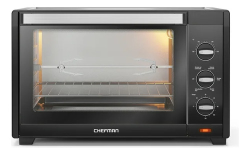 Horno De Convección Y Tostador Chefman 45 L Negro Negro