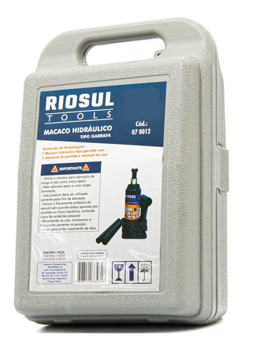 Imagen 7 de 7 de Crique Hidráulico Botella 2 Toneladas Con Maletín