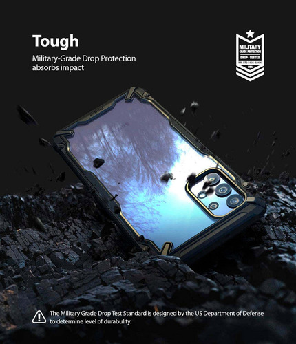 Imagen 6 de 8 de Case Ringke Fusion X Galaxy A32 5g - Importado De Usa