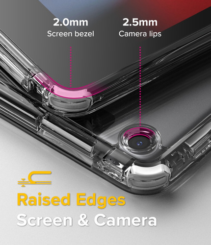 Funda Para iPad 7ma 8va 9na De 10,2 Ringke Fusion+ Anti Impa