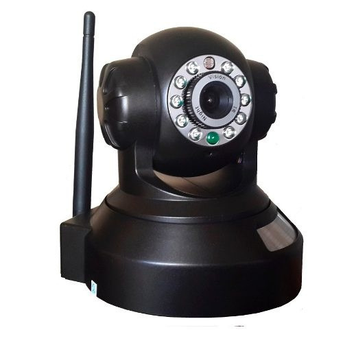 Cámara Seguridad Ip Wifi Robotizada Visión Nocturna Sd Card