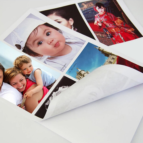 Papel Fotografico A4 135g Glossy Pack 100 Adhesivo