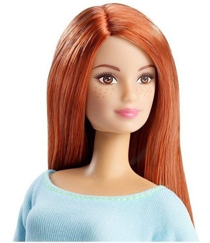 Imagem 4 de 6 de Barbie Feita Para Mexer Top Azul Ruiva Ms