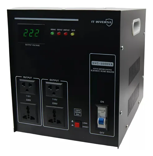 comprar Estabilizador De Voltaje Dual-voltaje Ac (110v\u002F220v)  5kva