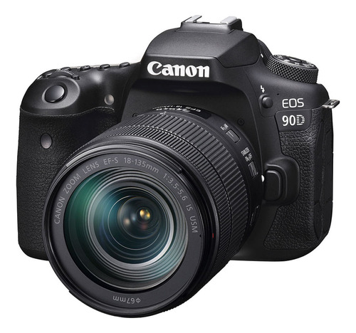 Cámara Canon Eos 90d Dslr 18-135 + Estuche + Mem 64gb