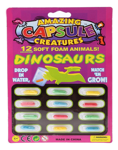 4pcs Magic Grow Cápsulas Baby Cognition Toys Educação