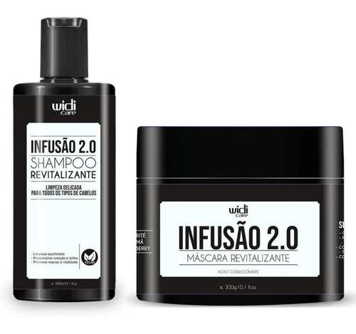 Kit Widi Care Infusão 2.0 Shampoo + Máscara Revitalizante