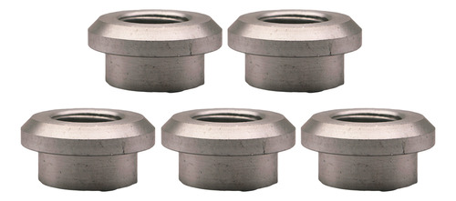 5pc 1 / 4npt Cnc Aluminio Soldar / Soldar En Brida Tapón De