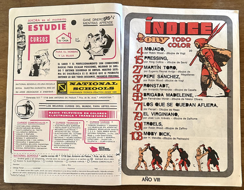 Revista El Tony Nro: 20 Completa De Colección Leer (Usado)