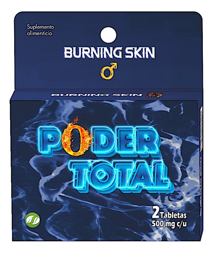 Potenciado Poder Total Masculino Vigorizante Hombres 2 Tab