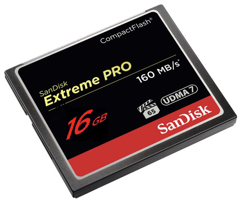 Sandisk Extreme Pro Compactflash 16gb Tarjeta De Memoria