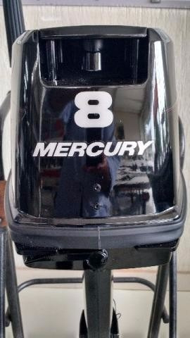 Imagem 4 de 5 de Motor De Popa Mercury 8 Hp 2 Tempos Novo 0km - Pgto A Vista