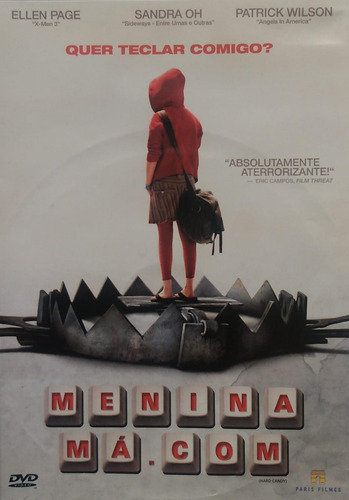 Menina Má . Com Dvd Hardy Candy Ellen Page Patrick Wilson