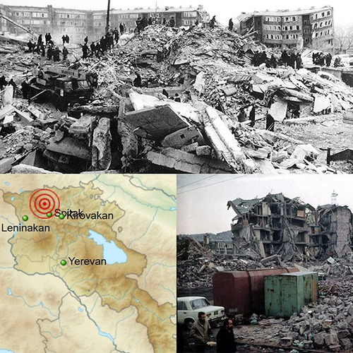 União Soviética - 3 Rublos 1989 (terremoto) (Usado)