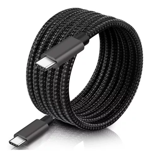  Cable USB tipo C, paquete con 5 unidades, 6 pies, carga rápida,  cargador rápido 3A, cable rápido, cable tipo C - A : Industrial y Científico