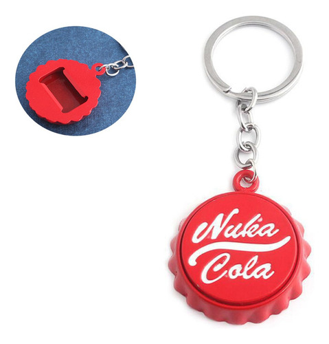 Qmezwux Fall Out Nuka Cola Cap Llavero Abridor De Botellas