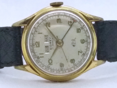 Reloj Para Caballero Sidney Vintage Cuerda 1940's No Omega 