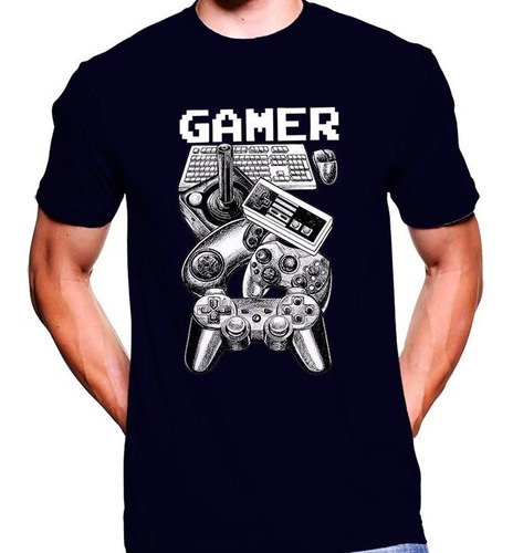 Camiseta Premium Dtg Videojuegos Estampada Gamer 01