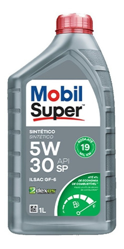 Oleo Mobil Super 5w30 Sintético  Api Sp 1lt 