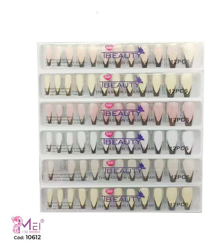 Tips Pess On Ballerina Francesa 12 Pcs