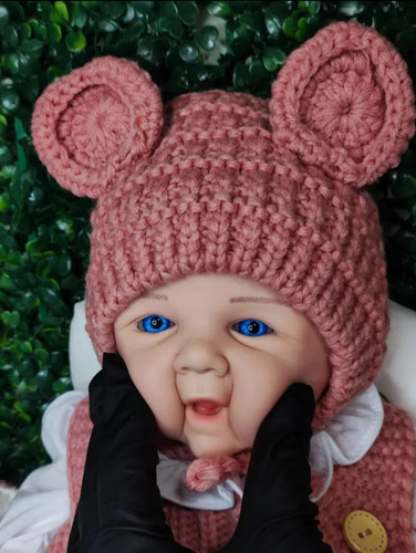 Bebé Reborn Original Silicona Sólida 45cm Fany Doll 2.7kg
