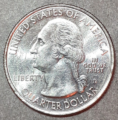 Moeda Quarter Dollar 2016 Harpers Ferry Origem Usa. Km#637 (Usado)