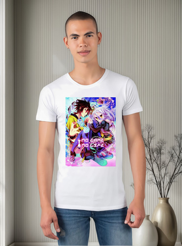 Playera No Game No Life Zero Diseño 05 Anime Playeras Beloma
