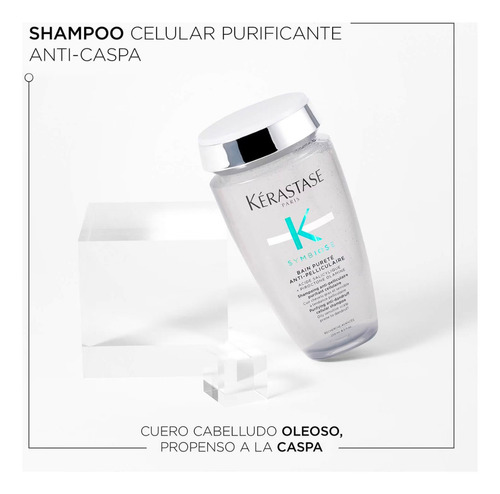 Kit Shampoo Y Mascarilla Anticaspa Kerastase Symbiose 250 Ml